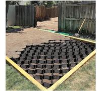 Permea Soil Recement Mesh 2" Thick Gravel Grid for Driveways & Light Truck Parking Mud Grids 2x6m (6.5x20ft) Ground bilizat Solut for s
