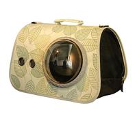 Permeable Cats Carriers Transparents Cats Cage Portable Pet Bag Clear Cats for Comfortable Pet Travel and Ventilation