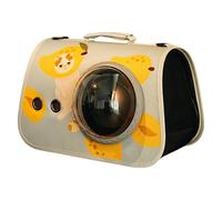 Permeable Cats Carriers Transparents Cats Cage Portable Pet Bag Clear For Comfortable Pet Travel And Ventilation Durability Carriers
