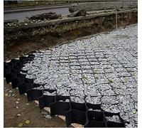 Permeable Garden Retaining Wall Grid - 2" Thick Drainage Grille for Gravel Parking Mud Slope Control and Pathways - Soil Grids for Landscaping and Erosion Prevention