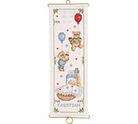 Permin Bears Wallhanging Boy Counted Cross Stitch Kit