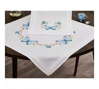 Permin Butterflies Tablecloth Embroidery Kit