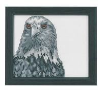 Permin counted cross stitch kit "Eagle", 9x11cm, DIY, 14-4134