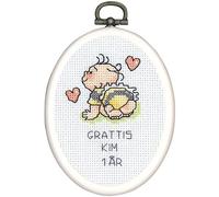 Permin Counted Cross Stitch Kit New Baby Mini 2