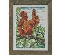 Permin counted cross stitch kit "Squirrel", 31x41cm, DIY, 90-3333