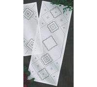 Permin counted Hardanger table runner stitch kit "Hardanger", 41x106cm, DIY, 75-
