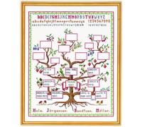 Permin Genelogical Sampler Counted Cross Stitch Kit