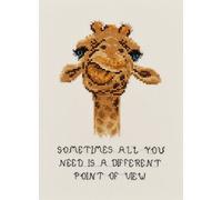 Permin Giraffe Counted Cross Stitch Kit