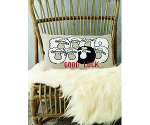 Permin Good Luck Cushion Counted Cross Stitch Kit