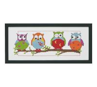 Permin Owl Counted Cross Stitch Kit