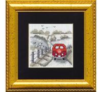 Permin Red VW Cross Stitch Kit