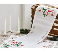 Permin Reindeer Table Runner Counted Cross Stitch Kit