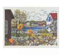 Permin Summer Haven Counted Cross Stitch Kit