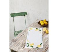 Permin Table Runner Cross Stitch Kit Lemon Counted Pattern