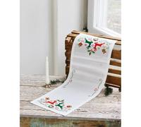 Permin Table Runner Cross Stitch Kit Reindeer Counted Pattern