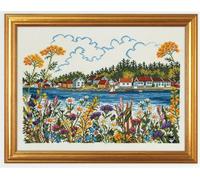 Permin The Lake Counted Cross Stitch Kit