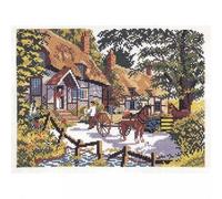 Permin The Milkman Counted Cross Stitch Kit
