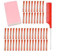 Perming Kit, 169-Piece Hair Perm Rods Set with Perm Papers and Comb, Heatless Curlers for Short and Long Hair, DIY Salon-Style Waves at Home