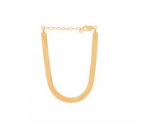 Pernille Corydon Edith Bracelet Goldplated Silver b-690-gp - Woman - 925 Sterling Silver Gold 15 cm