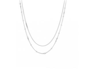 Pernille Corydon Galaxy Necklace Silver n-587-s - Woman - 925 Sterling Silver Silver 42 cm