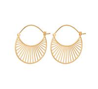 Pernille Corydon Large Daylight Earrings 18 ct. Goldplated Silver e-574-gp - Woman - 925 Sterling Silver Gold