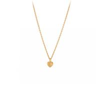 Pernille Corydon Love Necklace 18 ct. Goldplated Silver n-385-gp - Woman - 925 Sterling Silver Gold 40 cm