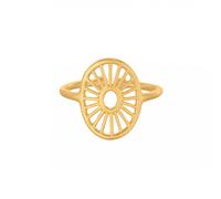 Pernille Corydon Small Daylight Ring 18 ct. Goldplated Silver r-472-gp-50 - Woman - 925 Sterling Silver Gold 50