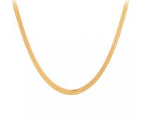 Pernille Corydon Thelma Necklace 18 ct. Goldplated Silver n-698-gp - Woman - 925 Sterling Silver Gold 40 cm