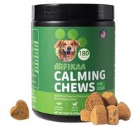 Pernimon Calming Treats for Dogs, 180 Count Dogs Calming Chews, Anxiety and Stress Relief for Dogs Calming Tablets that Work, Helps Dog Reduce Stress, Thunder, Barking, Separation - Chicken Flavor