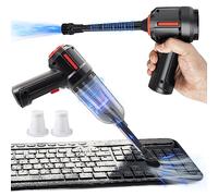 PeroBuno Computer Vacuum Cleaner, Compressed Air Duster Blower, Handheld Cordless Car Hoover, Rechargeable, Mini Keyboard Cleaner, Electric Spray air can for PC, Electronics