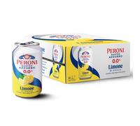 Peroni Nastro Azzurro 0.0% Limone Alcohol-Free Beer with Lemon Can 24 x 330ml