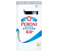 PERONI Nastro Azzurro Alcohol Free Beer 4 x 330ml
