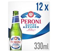 Peroni Nastro Azzurro Bottles 12 X 330ml (ABV 5%)