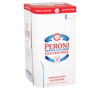 Peroni Nastro Azzurro Gluten Free Lager Beer Bottle 4x330ml