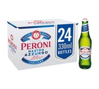 Peroni Nastro Azzurro Italian Lager, 24 x