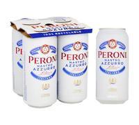 Peroni Nastro Azzurro, Premium Italian Lager, 24 X 440ml Cans, 5% ABV