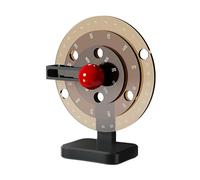 Perpetual Calendar, Calendar Decoration, Creative Acrylic Disc Calendar | Manual Rotating Calendar, Creative Simple Desk Calendar, Calendar for Living Room, Study, Dec