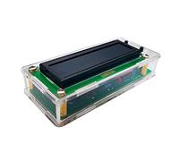 Perpetual Calendar Clock Soldering Kit, LCD Temperature Display Digital Assemble Kit Clock Analog Circuit Electronic Soldering for Welding Practice