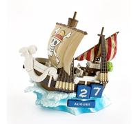 One Piece Netflix 3D Going Merry Perpetual Calendar