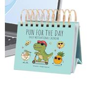 Perpetual Desk Calendar | Diary with Quotes on Paper, Desk Decoration with Positive Affirmations 2026 - for Women Men Dad Teacher Apartment Workplace Home D