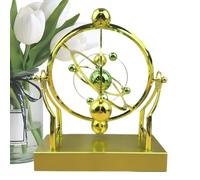 Perpetual Motion - Celestial orbited Design, Orbital Sculpture Style Abstract Motion Art, Mechanical Balance Tool, Inspired Object | With Living Room Table Use Bedroom Display Shelf Decoration