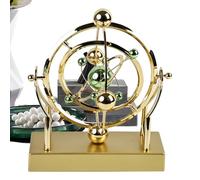 Perpetual Motion Desk Toy, Swing Energy Ball Physics Toy, Educational Science Desktop Ornament, Newton Swing Ball Gadget for Kids Adults