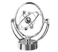 Perpetual Motion Machine Desk Toy - Effortless, Kinetic Perpetual Mobile, Earth Themed Device Science, Physics Gadget Earth Educational Tabletop | Multipurpose Outdoor Indoor Utility