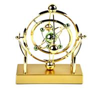 Perpetual Motion Pendulum Kinetic Art Desk Toy, Newton's Cradle Motion Machine for Desk Decorations, Unique Physics Gifts for Teachers and Enthusiasts