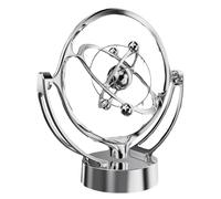 Perpetual Motion Toy - 15cm Earth-Inspired Device, Science Physics Gadget, Educational Ornament | Desktop Learning Display For Offices Home Decor Students Teachers Rooms Labs Workshops
