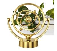 Perpetuo Motion Toy Earth Inspired Physics Gadgets Scientific Educational Device | Creative Desktop Learning Prop, Durable Office Home Decor Template for