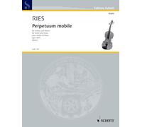 Perpetuum mobile: op. 34/5. violin and piano.