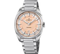 Perrelet LAB Peripheral 3 Hands & Date Salmon Bracelet Watch PLT-331