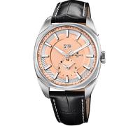 Perrelet LAB Peripheral Big Date Dual Time Salmon Watch PLT-328