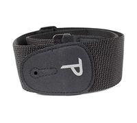 Perri’s Leathers LTD Guitar Strap, 2” Wide Polypro Nylon, Vegan Ends, Adjustable Length, NWS20I-1807, Black